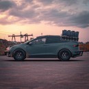 Tesla Model X Off-Roader Looks Ready for Jurassic Park