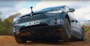 Tesla Model X Vs Fiat Panda Cross off-road battle