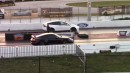 Tesla Model X Plaid vs. Porsche 911 Turbo S 992 on DRACS