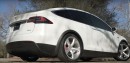 Tesla Model X Sitting On 22-inch MX5 Wheels