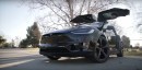 Tesla Model X Sitting On 22-inch MX5 Wheels