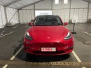 RHD Tesla Model Y spotted in the UK