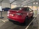 RHD Tesla Model Y spotted in the UK