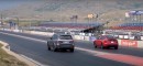 Tesla Model Y vs. Mercedes-AMG GLS 63 drag race