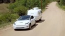 Tesla Model Y Towing Camper 1400 miles