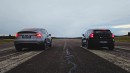 2024 Volvo EX30 Twin Motor Performance 428hp vs 2024 Tesla Model Y Performance 534hp | Drag Race |4K