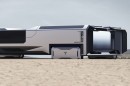 The Tesla Module Rescue would provide emergency remote healthcare as a mobile, fully-electric health camp