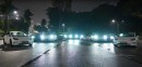 Tesla Light Show in Singapore