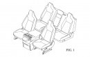 Tesla Cybertruck split-folding seats