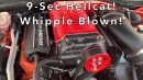 Tesla Plaid vs Whipple Dodge Challenger Hellcat drag races on Tesla Plaid Channel