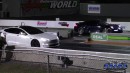 Tesla Model S Plaid drag races Porsches, Audi R8 on DRACS