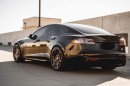 Tesla Model S Plaid murdered-out on Masterpiece RDB wheels