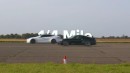 1,000hp M5 v 1,000hp 911 Turbo v Model S Plaid: DRAG RACE