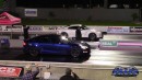 Tesla Model S Plaids drag race Mustang GT, Nissan GT-R on DRACS