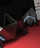 Tesla Pod rendering