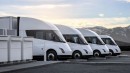 Tesla Semi fleet, which should be in production since the end of 2020