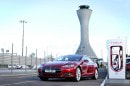 Tesla opens first Supercharger at Edinburgh Airport