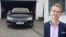 Jens Petter Lund Sommerlade, Who Bought Ola Spakmo's Lemon Without Being Informed by Tesla of the Braking Issues It Had