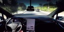 Autonomous Tesla Model X