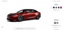 Tesla Ultra Red exterior color on the Model S