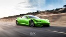 Tesla Roadster widebody rendering