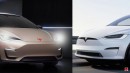 Tesla 'Model 2' rendering by Halo oto