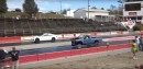 Tesla Model S P100D drag racing