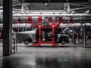 Tesla Cybertruck production line