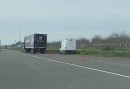 Tesla Semi has broken down on I-80 with battery coolant leaking
