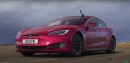 Tesla Six-Way Battle Makes for One Silent Drag Race
