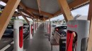 Tesla spices up Supercharger stations with cube lounges and swimming pools