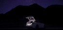 Model Y under the night sky in China