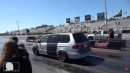 Honda Odyssey Plaid vs Tesla vs Mustang vs trucks on ImportRace