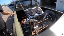 Tesla-Swapped 1985 Chevy C10 Square Body push-rod suspension setup trials
