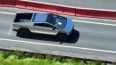 Tesla Cybertruck spotted at the Fremont test track
