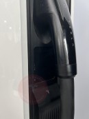 Tesla unveiled a Supercharger V4 stall with an integrated credit card reader