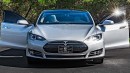 Tesla Model S armored by Alpine Armoring