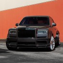 Rolls-Royce Cullinan Black Badge widebody lowered on 24s by ANRKY
