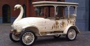 The 1910 Brooke Swan Car is probably the first custom car in the world but also the wackiest