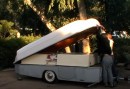 The FaWoBoo was a foldable camper that integrated a boat in roof
