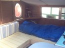 The Hippy Shack is a mobile ski chalet based on a 1988 Toyota truck, hand-built for under $1,000