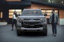 2023 Ford Ranger Platinum for Australia and Europe