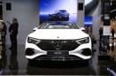 2023 Mercedes EQE models on display at IAA 2021