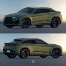 2024 BMW X6 M Competition redesign by disander_concepts