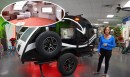 The 2024 TAG Boondock trailer from nuCamp is designed as the ultimate offroad companion