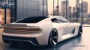 2025 Dodge Changer rendering by Car Review Channel