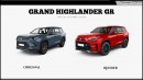 2025 Toyota GR Grand Highlander rendering by Digimods DESIGN