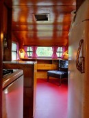 1953 Spartanette with the original styling proves the vintage appeal of these luxury mobile homes is still strong