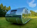 1953 Spartanette with the original styling proves the vintage appeal of these luxury mobile homes is still strong