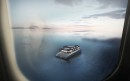 5,600 Square Foot Glass Mega Yacht Concept